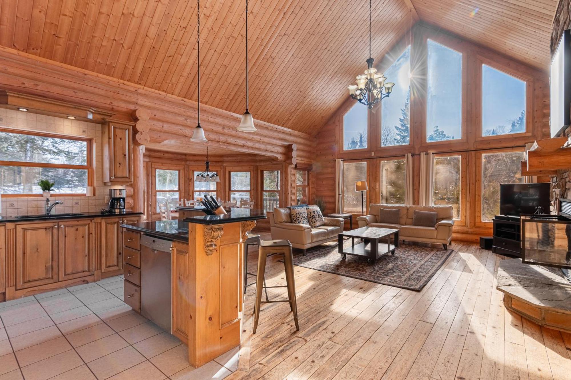 Fiddler Lake Resort Chalet 4 Cerf Mille-Isles Εξωτερικό φωτογραφία